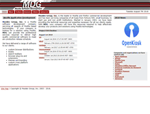 Tablet Screenshot of mozdevgroup.com